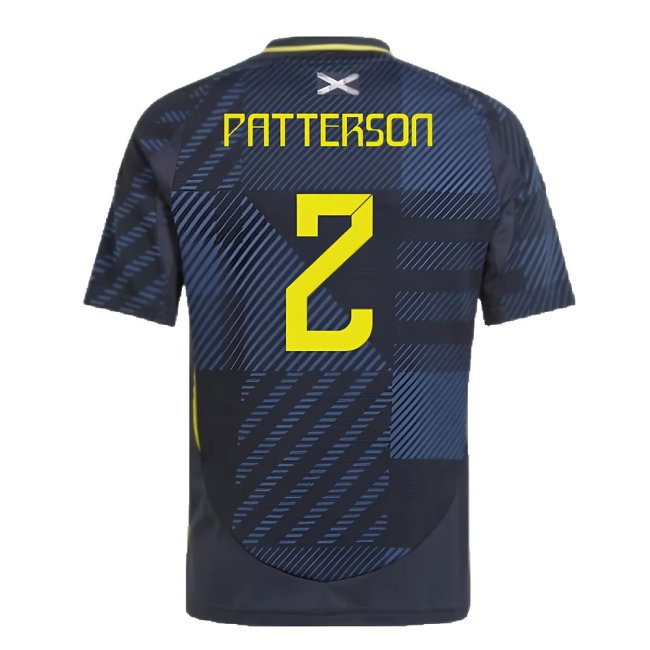 2024-2025 Scotland Home Shirt (Kids) (Patterson 2)-SoccerKits Hub | Buy Soccer Jerseys Online